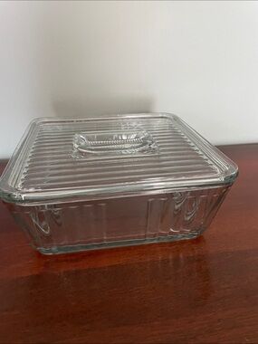 Anchor Hocking Clear Glass Square Covered Baking Dish